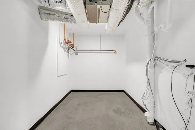 a view of empty room