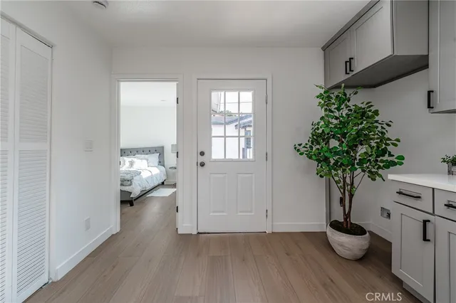 a view of livingroom with furniture and potted plant