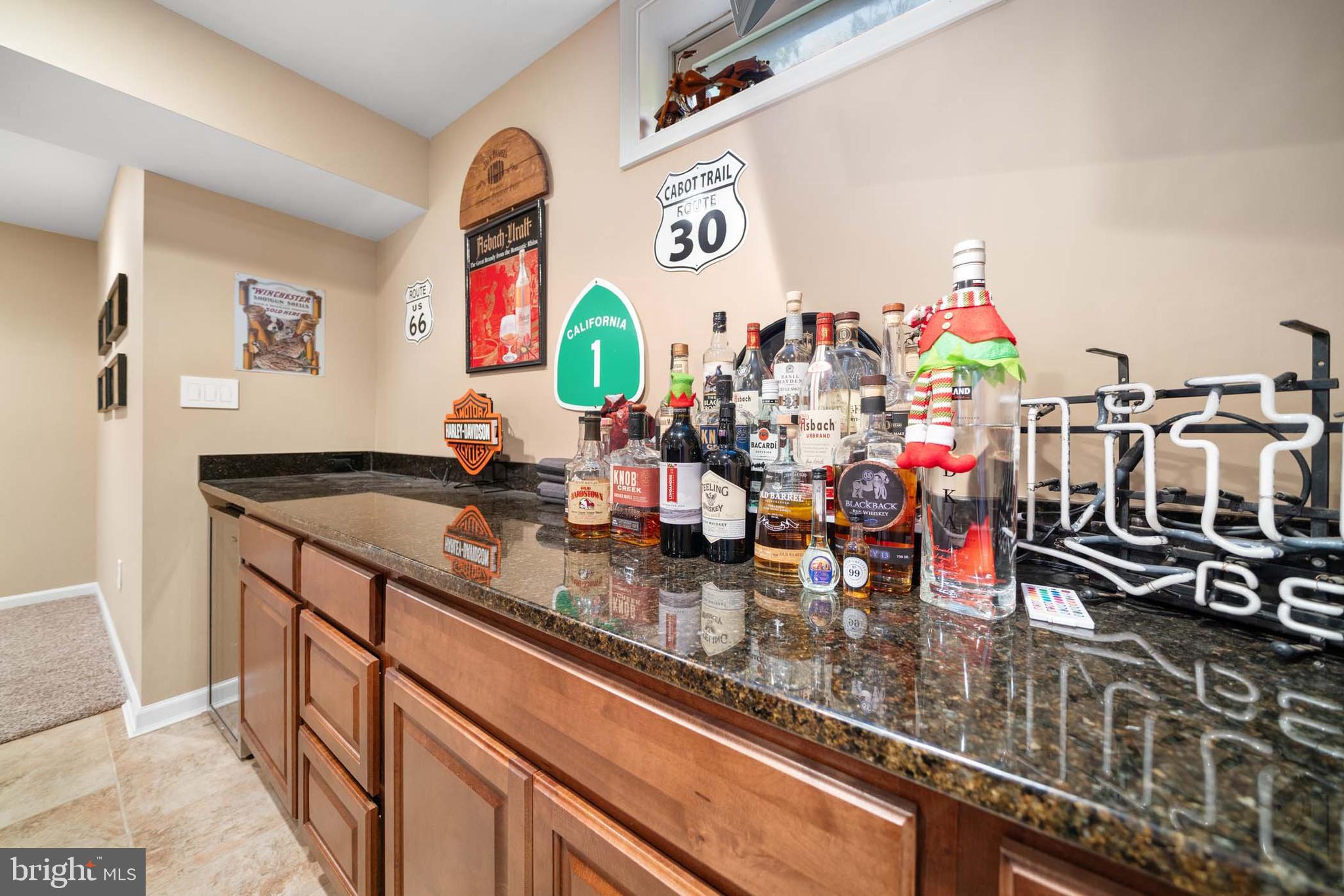 6442 Spring Forest Road Frederick, MD 21701 - Photo 42 of 69 Rec room bar