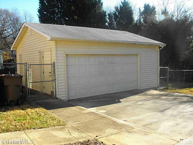 4523 Tower Road Greensboro, NC 27410 - Photo 8 of 19 Parking Lot/Garage. Large 2 Car Detached Garage!