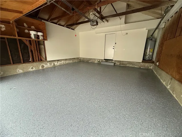 a view of a room with an empty space