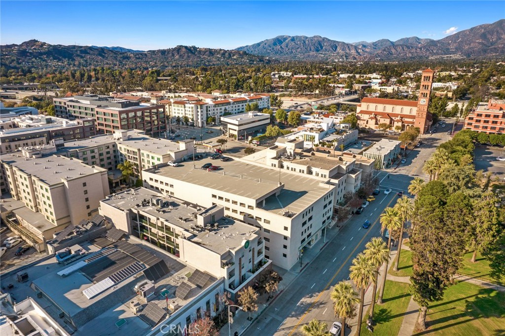 155 North Raymond Avenue Pasadena, CA 91103 - Photo 48 of 56 an aerial view of residential houses with outdoor space