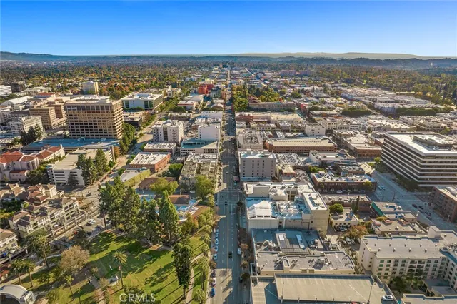 a view of path along with seating space