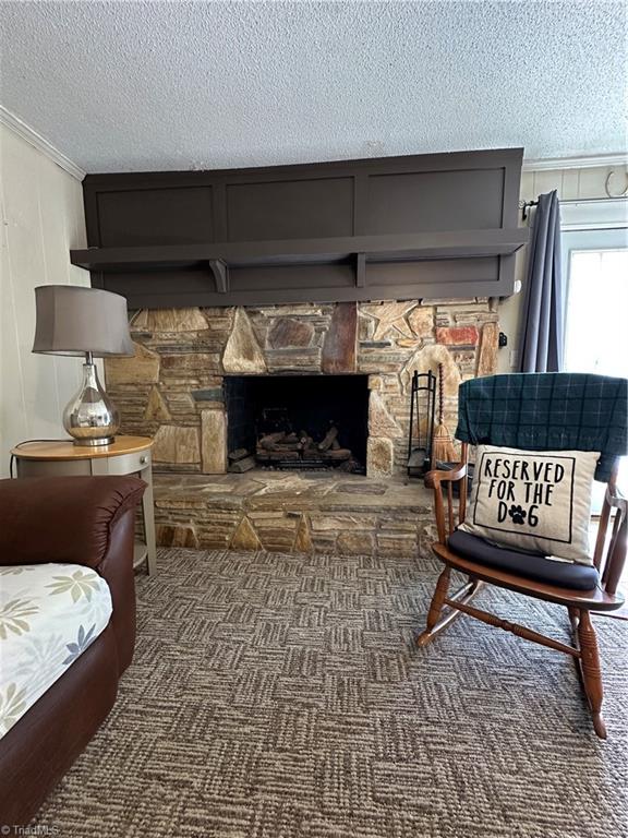 2047 Sizemore Road Germanton, NC 27019 - Photo 27 of 49 Great room fireplace!