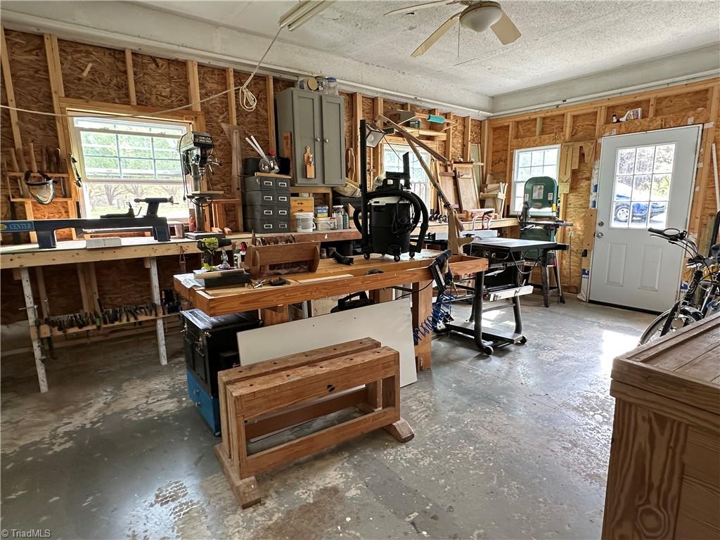 2047 Sizemore Road Germanton, NC 27019 - Photo 29 of 49 Converted single car garage to workshop!