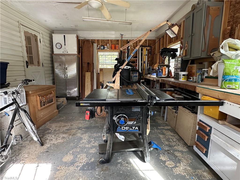 2047 Sizemore Road Germanton, NC 27019 - Photo 31 of 49 Converted single car garage to workshop!