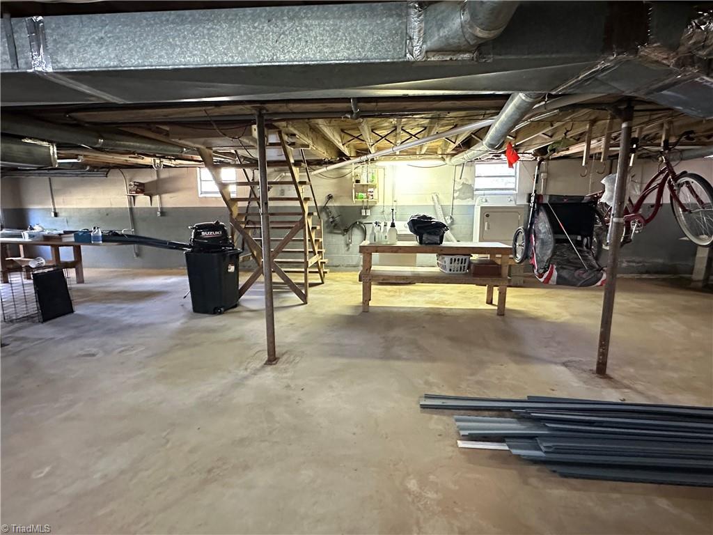 2047 Sizemore Road Germanton, NC 27019 - Photo 48 of 49 Basement laundry