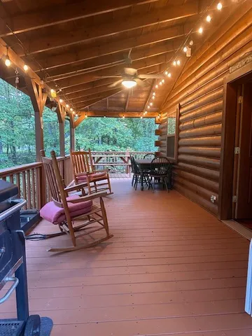 a bedroom with a bed and a walk in closet
