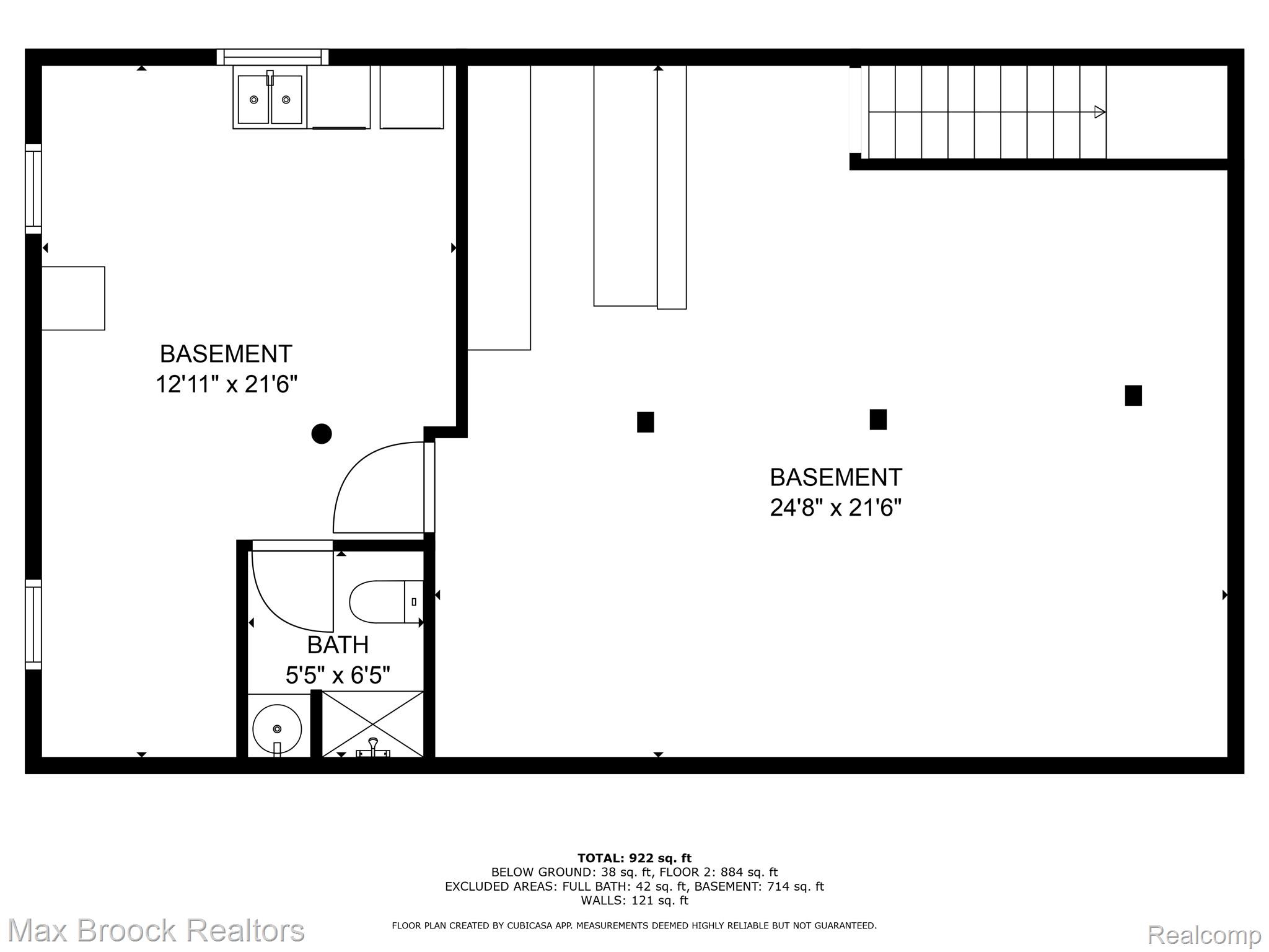 437 Meadow Lane Rochester, MI 48307 - Photo 41 of 41 2D Floor Plan for 437 Meadow Lane.jpg