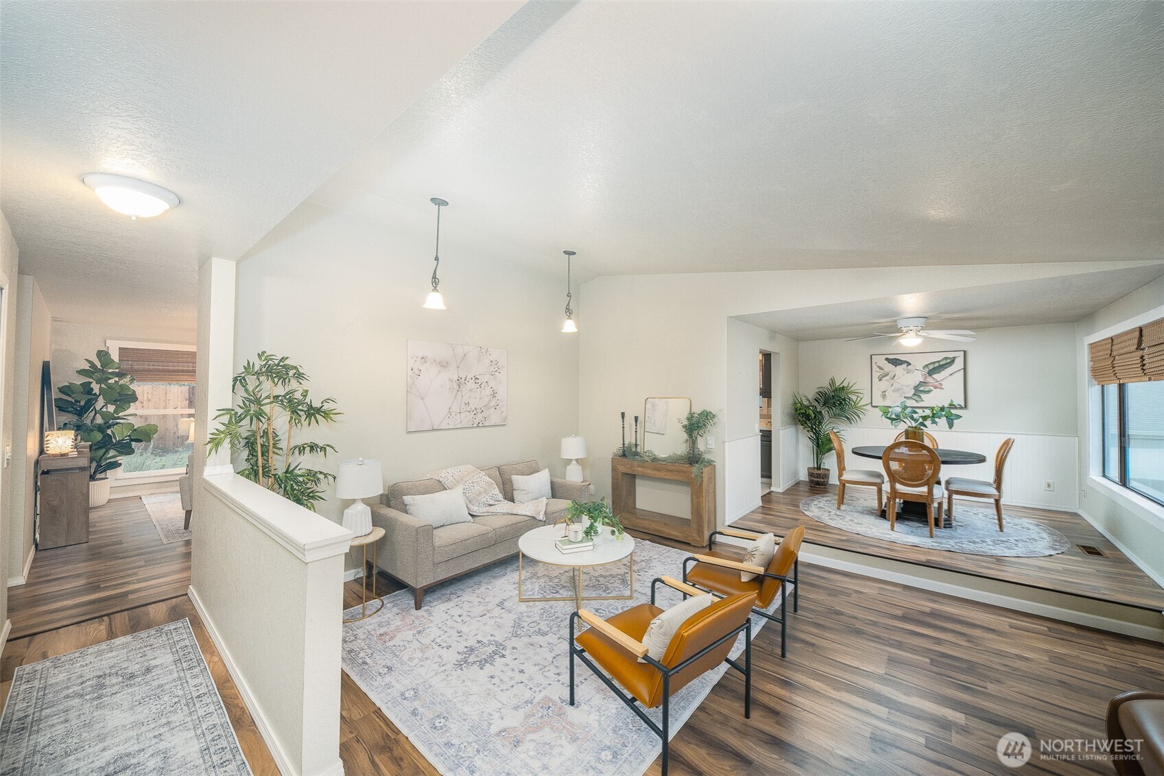 809 Cardigan Street Northwest Olympia, WA 98502 - Photo 3 of 30 a living room with furniture and a wooden floor