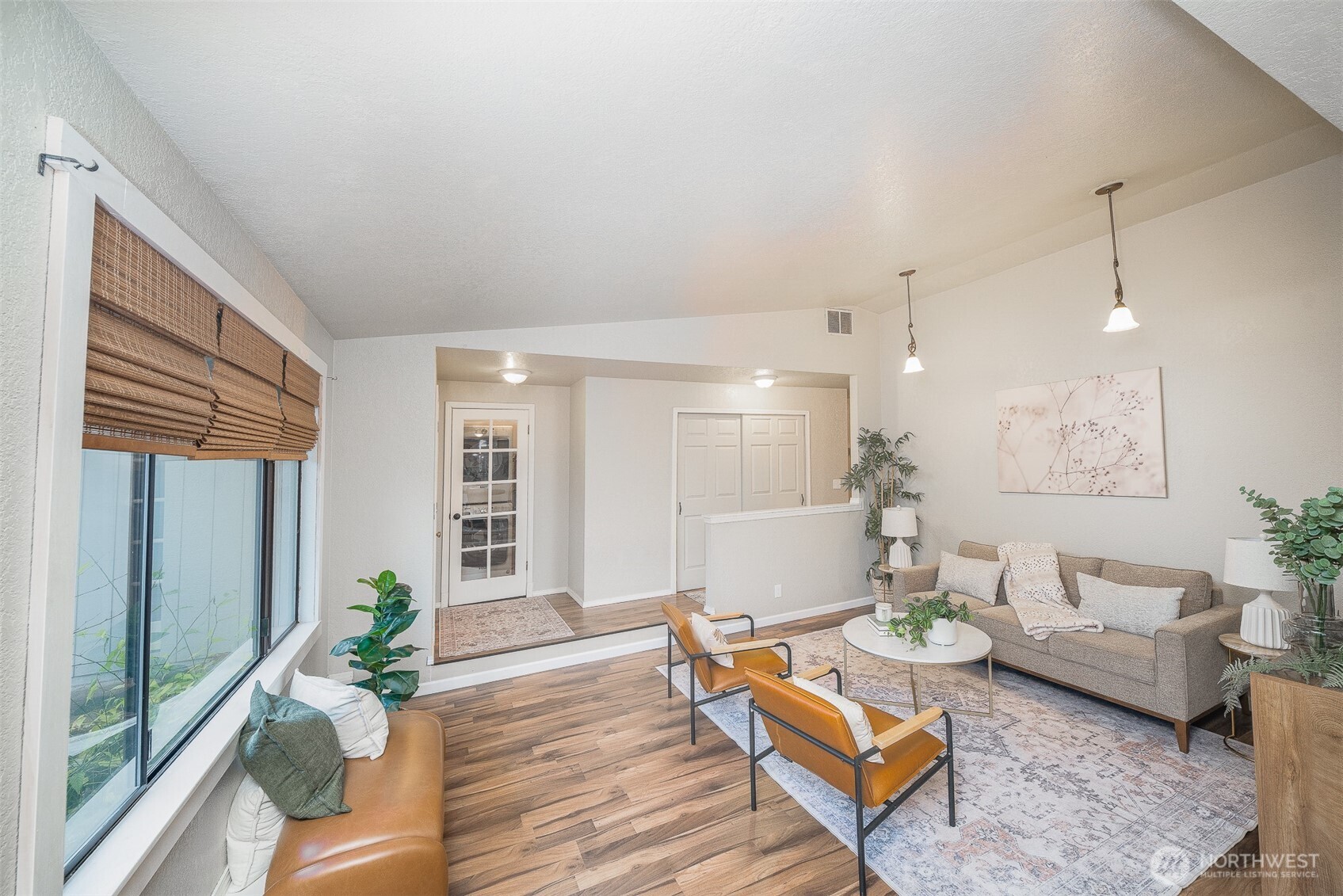 809 Cardigan Street Northwest Olympia, WA 98502 - Photo 4 of 30 a living room with furniture and a wooden floor