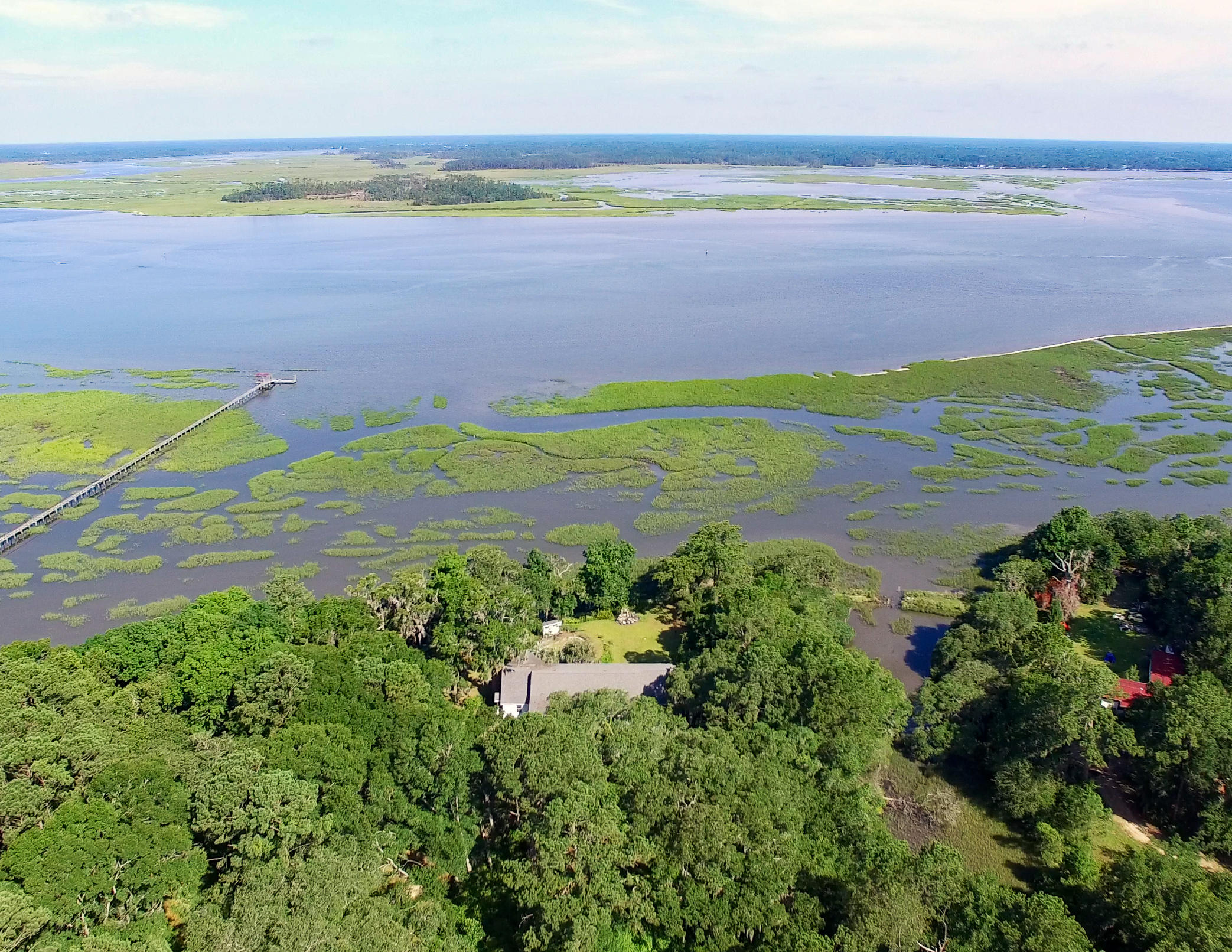 6620 Bears Bluff Road Wadmalaw Island, SC 29487 - Photo 1 of 18 Aerial