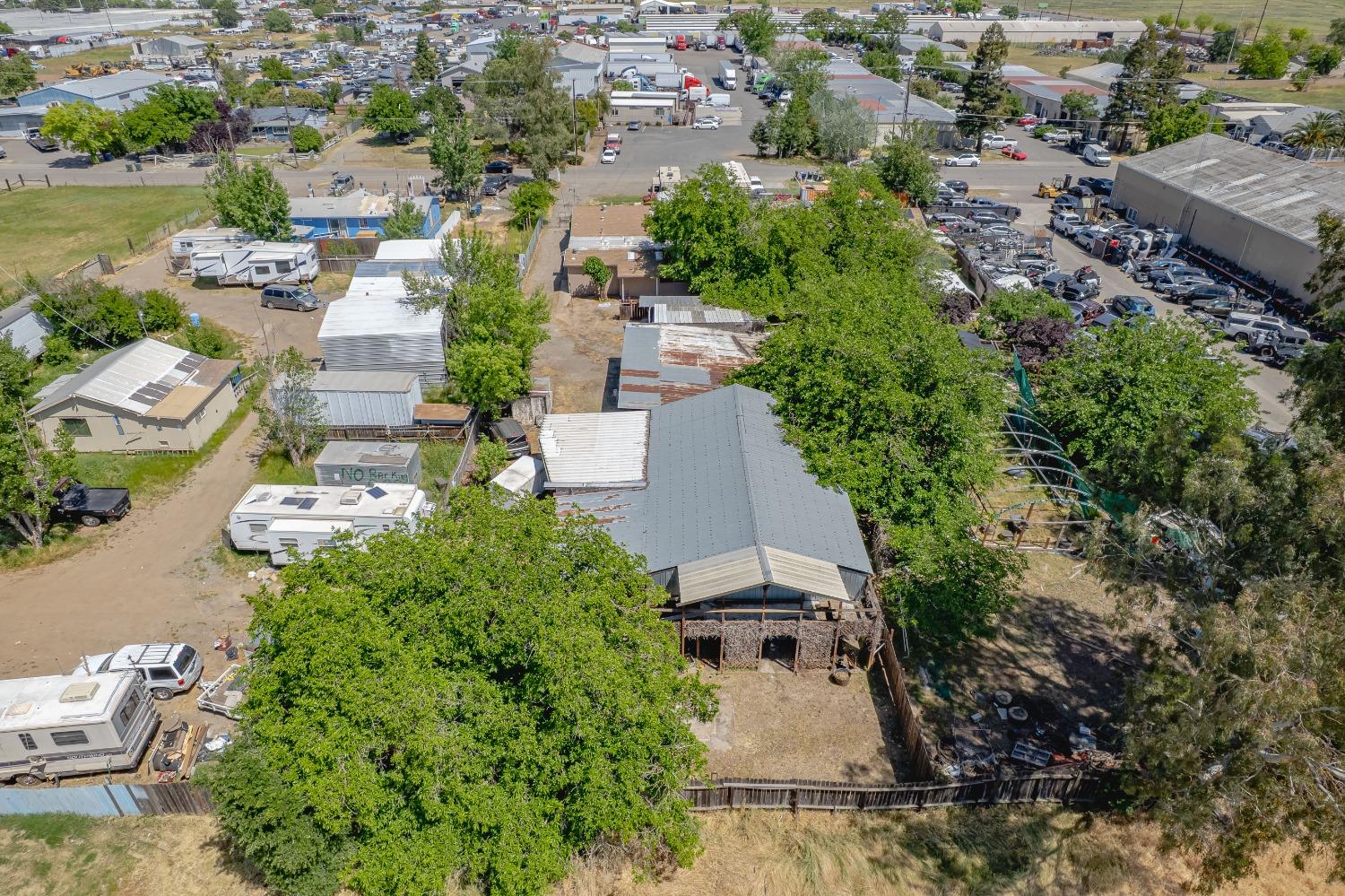 6849 26th Street Rio Linda, CA 95673 - Photo 50 of 56 an aerial view of a house with outdoor space