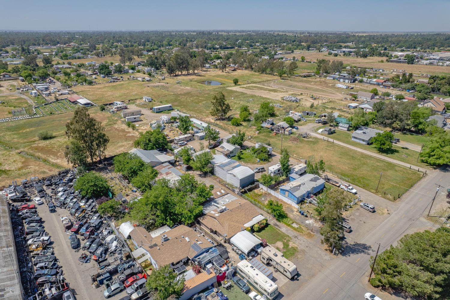 6849 26th Street Rio Linda, CA 95673 - Photo 56 of 56 an aerial view of residential houses with outdoor space