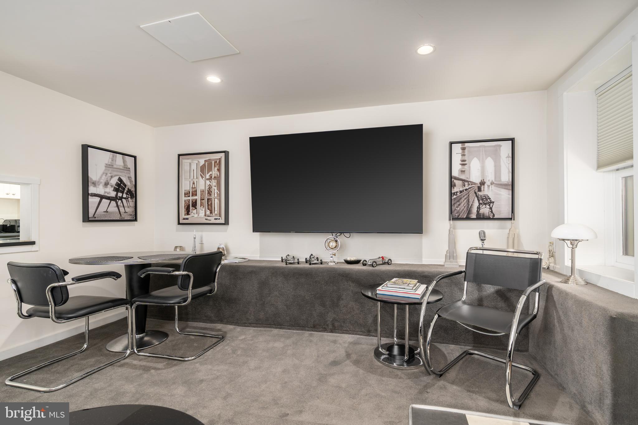 1737 Church Street Northwest Washington, DC 20036 - Photo 48 of 58 a living room with furniture and a flat screen tv