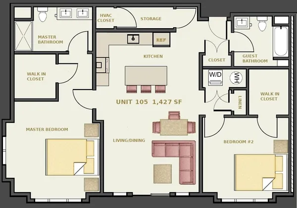 $629,900 | 27 Jefferson Street, Unit 105, Marlborough, MA 01752