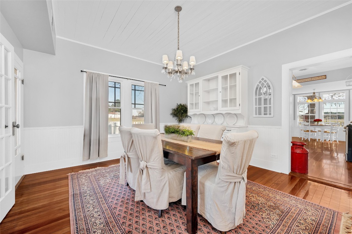 10152 Farm To Market Road 949 Cat Spring, TX 78933 - Photo 23 of 45 a view of a dining room with furniture window and wooden floor