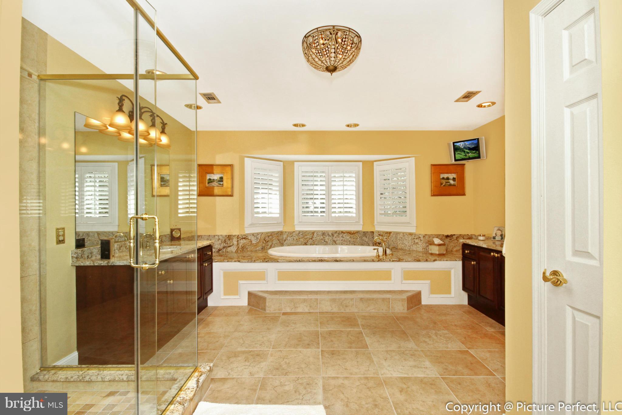 5380 Stone Road Frederick, MD 21703 - Photo 22 of 30 a spacious bathroom with a tub and shower