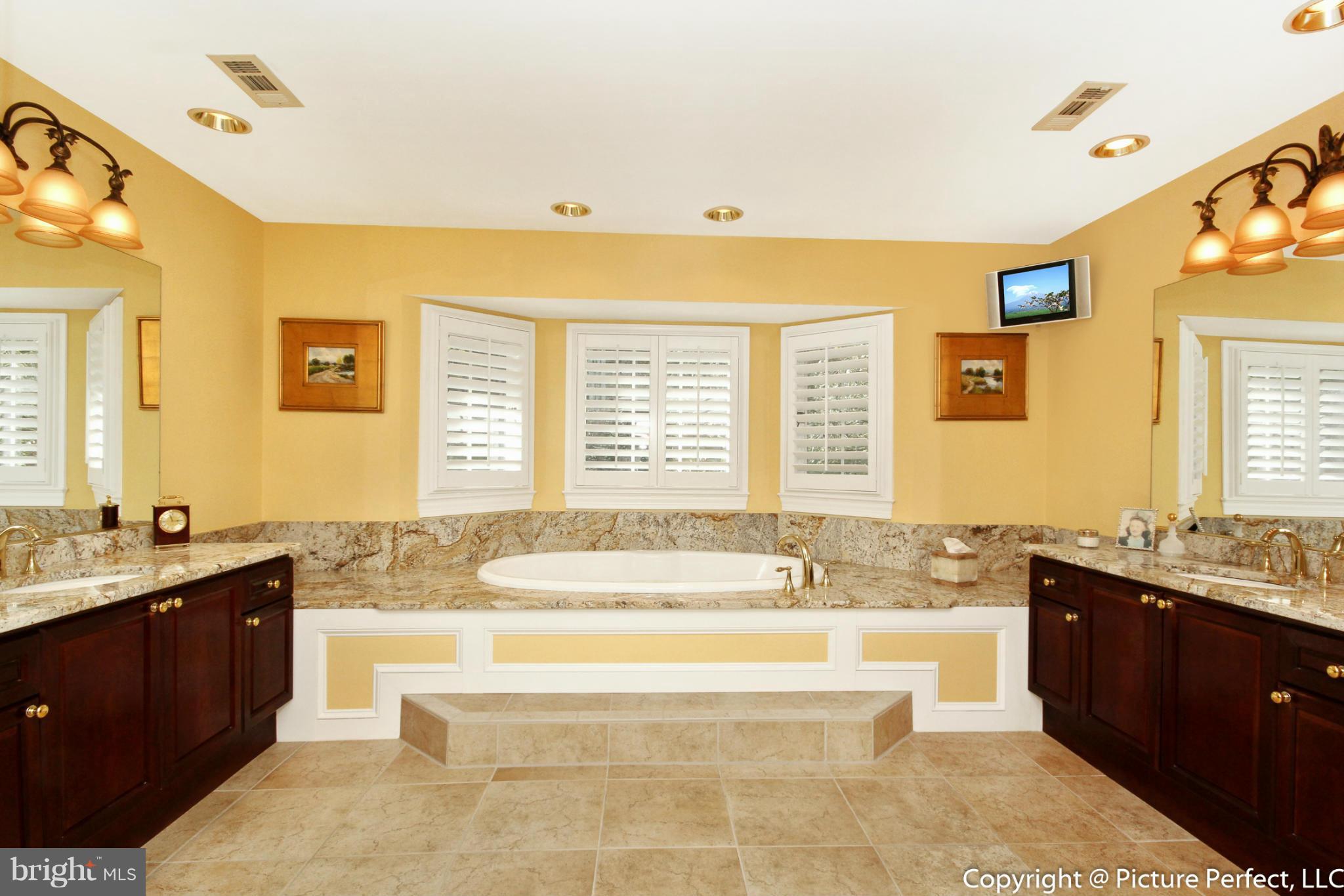 5380 Stone Road Frederick, MD 21703 - Photo 23 of 30 a spacious bathroom with a large tub sink and mirror