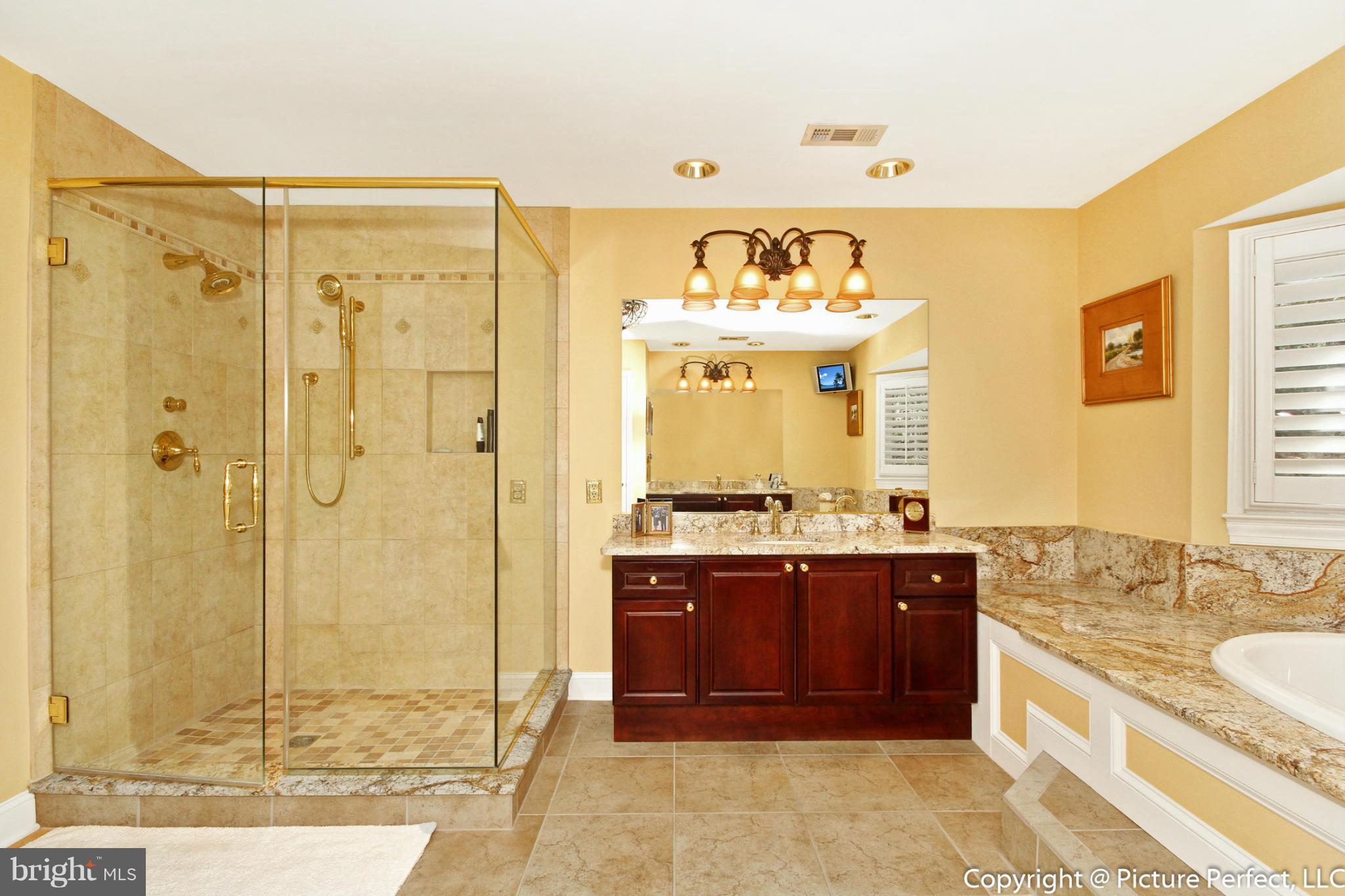 5380 Stone Road Frederick, MD 21703 - Photo 24 of 30 a spacious bathroom with a tub sink and mirror