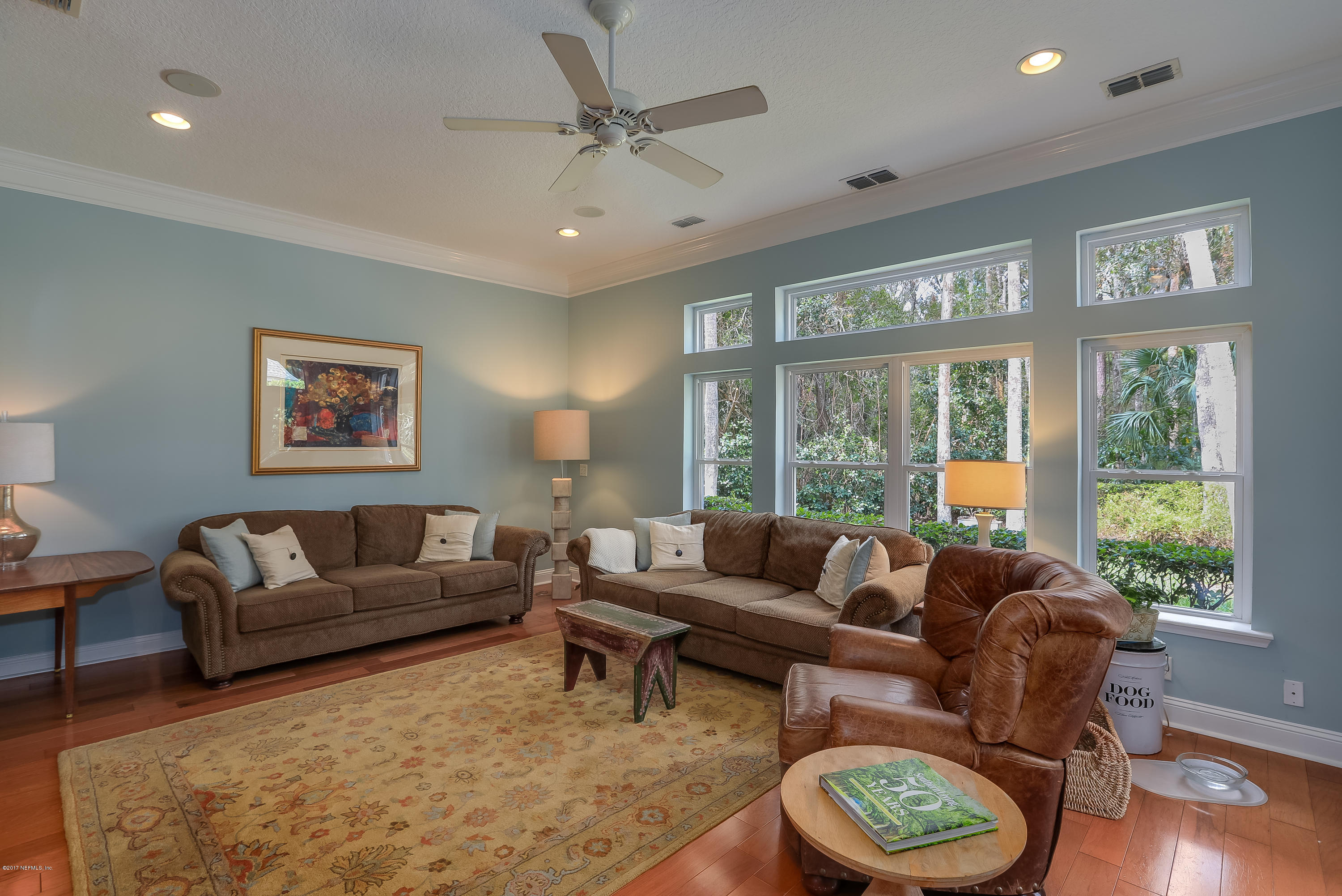 489 Big Tree Road Ponte Vedra Beach, FL 32082 - Photo 9 of 32 a living room with furniture and a large window