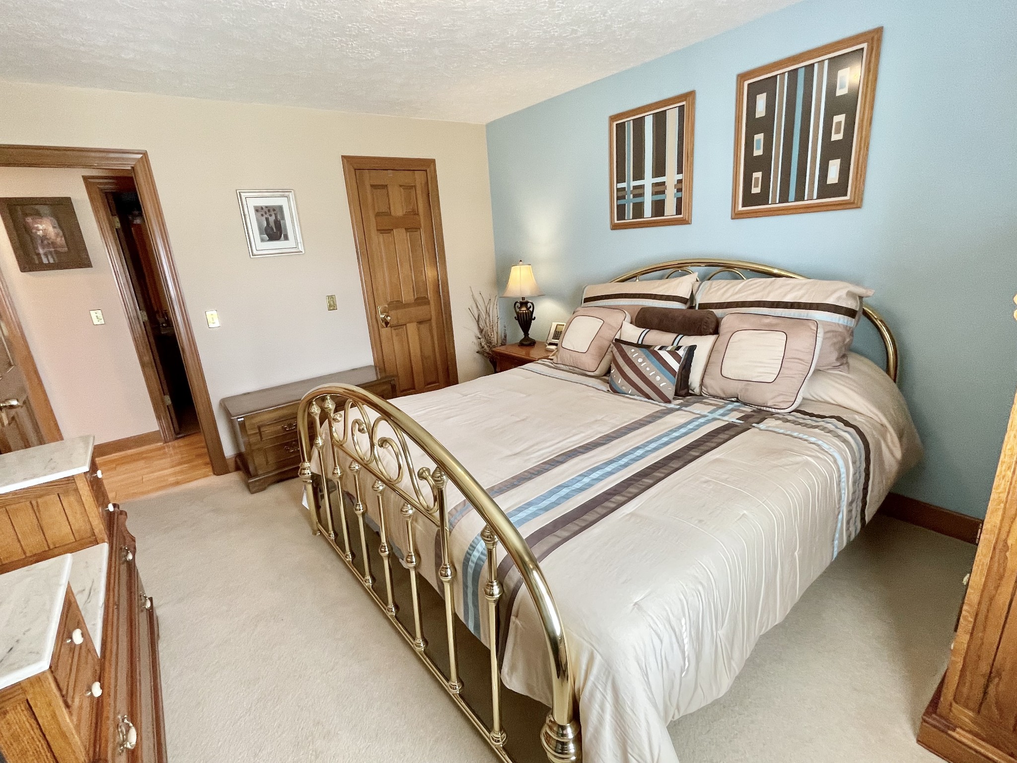 6914 Burkitt Road Antioch, TN 37013 - Photo 52 of 97 a bedroom with double bed and a window