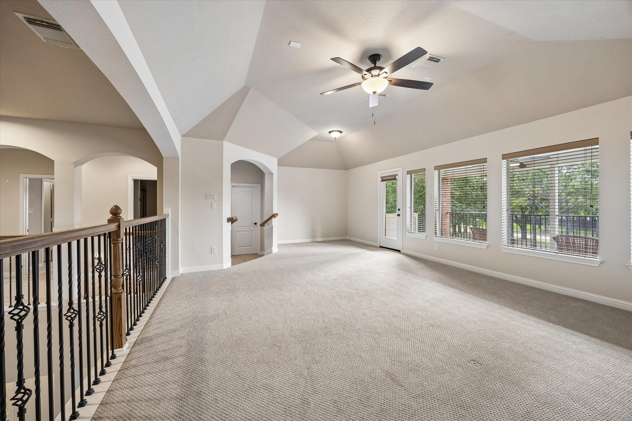3902 Trailstone Lane Katy, TX 77494 - Photo 27 of 50 This spacious game room is ready for pool or card table, your favorite game room setup and more. With balcony access overlooking the pool, you'll enjoy countless hours of laughs and giggles in this great space.
