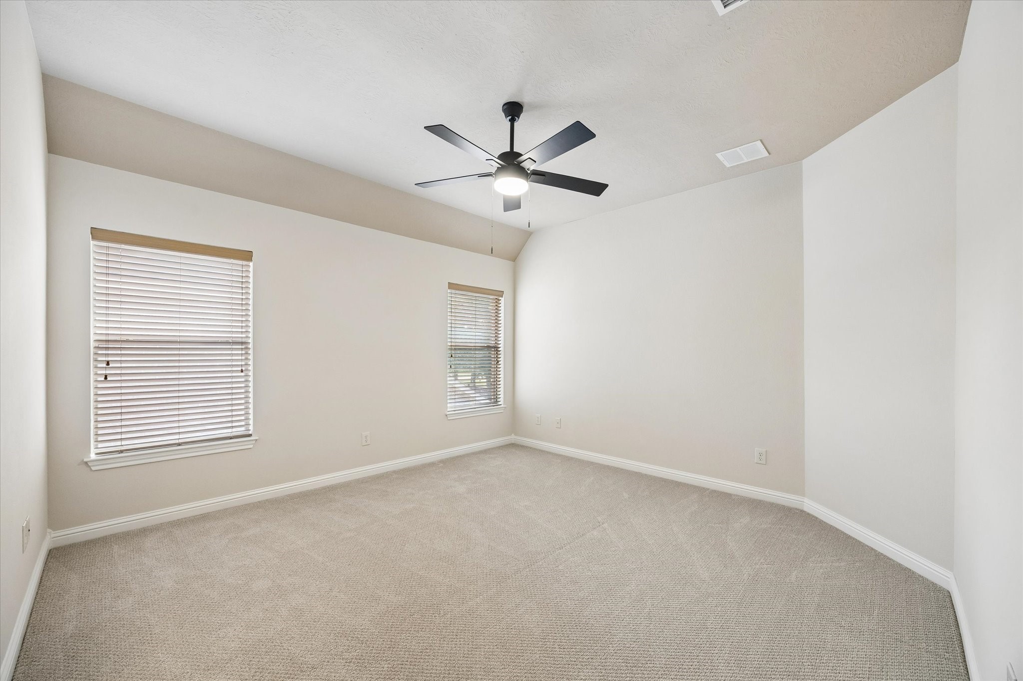 3902 Trailstone Lane Katy, TX 77494 - Photo 32 of 50 With five bedrooms and four and a half bathrooms, you'll always have room for company. This roomy guest room has soft neutral finishes, a large closet and easy access to a full bathroom.