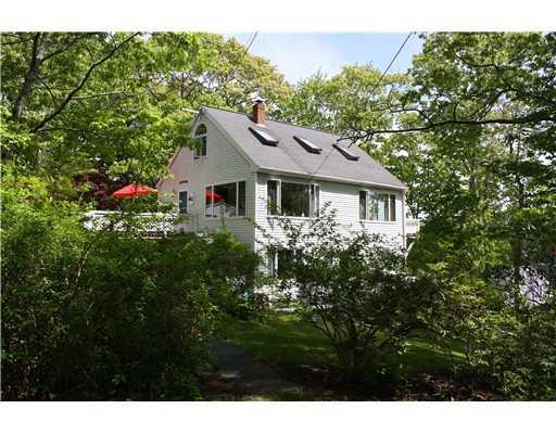 36 Brewer Road East Boothbay, ME 04544 - Photo 3 of 20 Exterior Front. Main 4 bedroom house...
