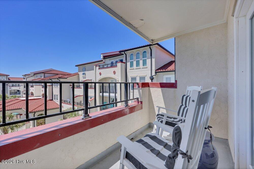 790 New River Inlet Road, Unit 307B North Topsail Beach, NC 28460 - Photo 13 of 45 Balcony