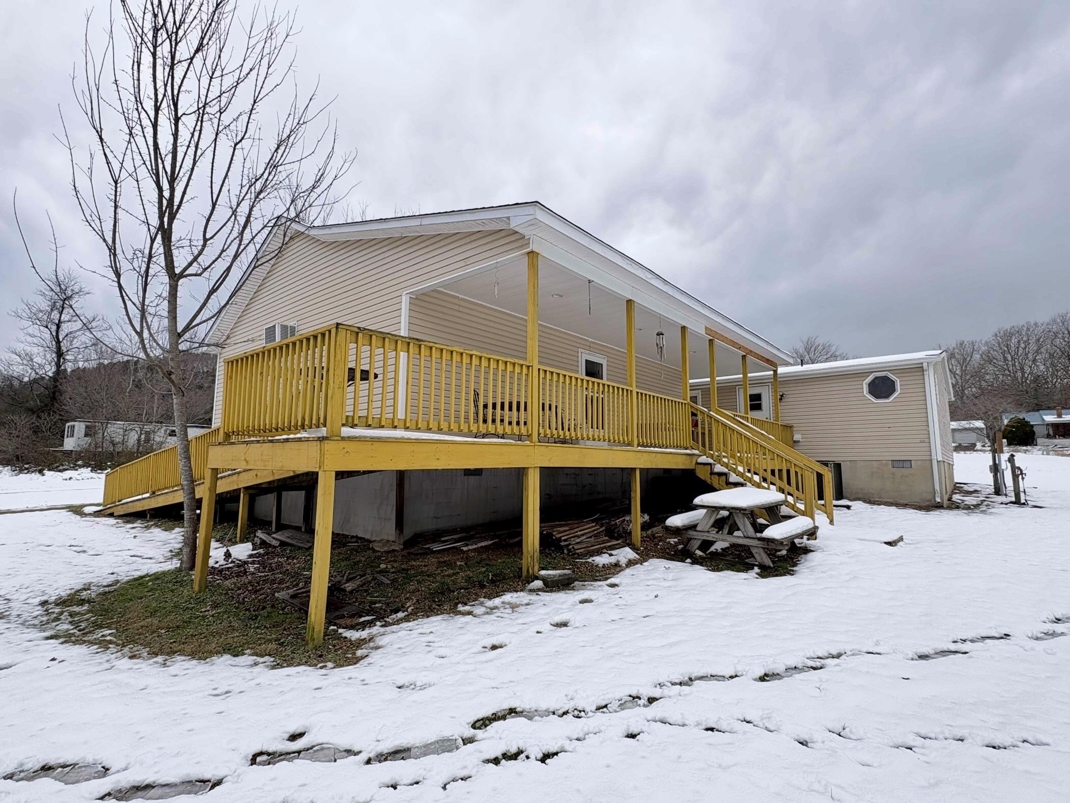 a car parked in front of a house