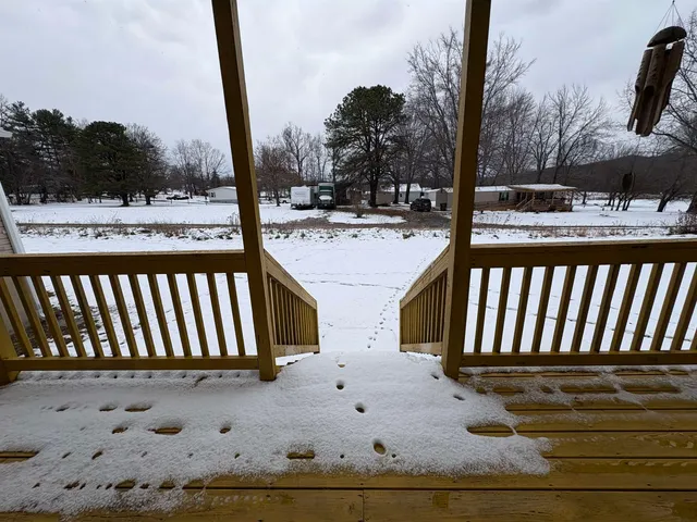 a view of street along with trees