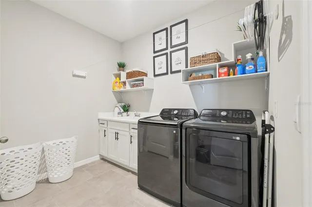 a view of a swimming pool and outdoor space