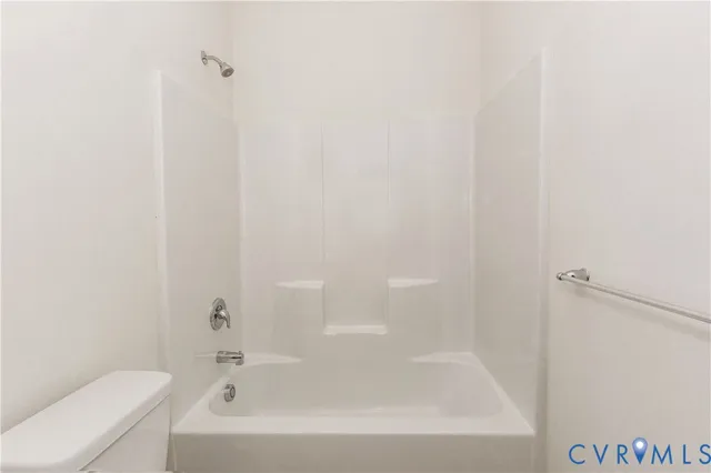 a view of small space with racks on the wall