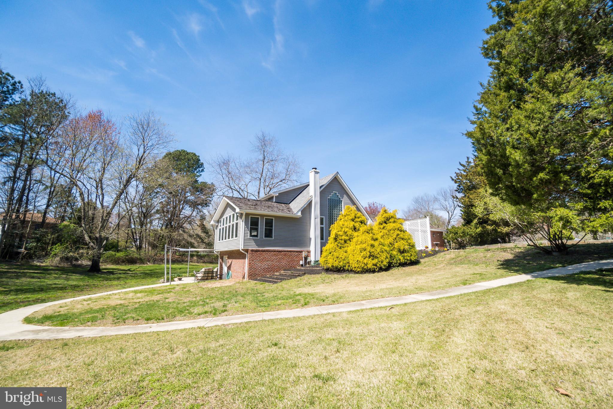 7505 Simms Landing Road Port Tobacco, MD 20677 - Photo 3 of 44 Expansive lawn with 1.7 acres