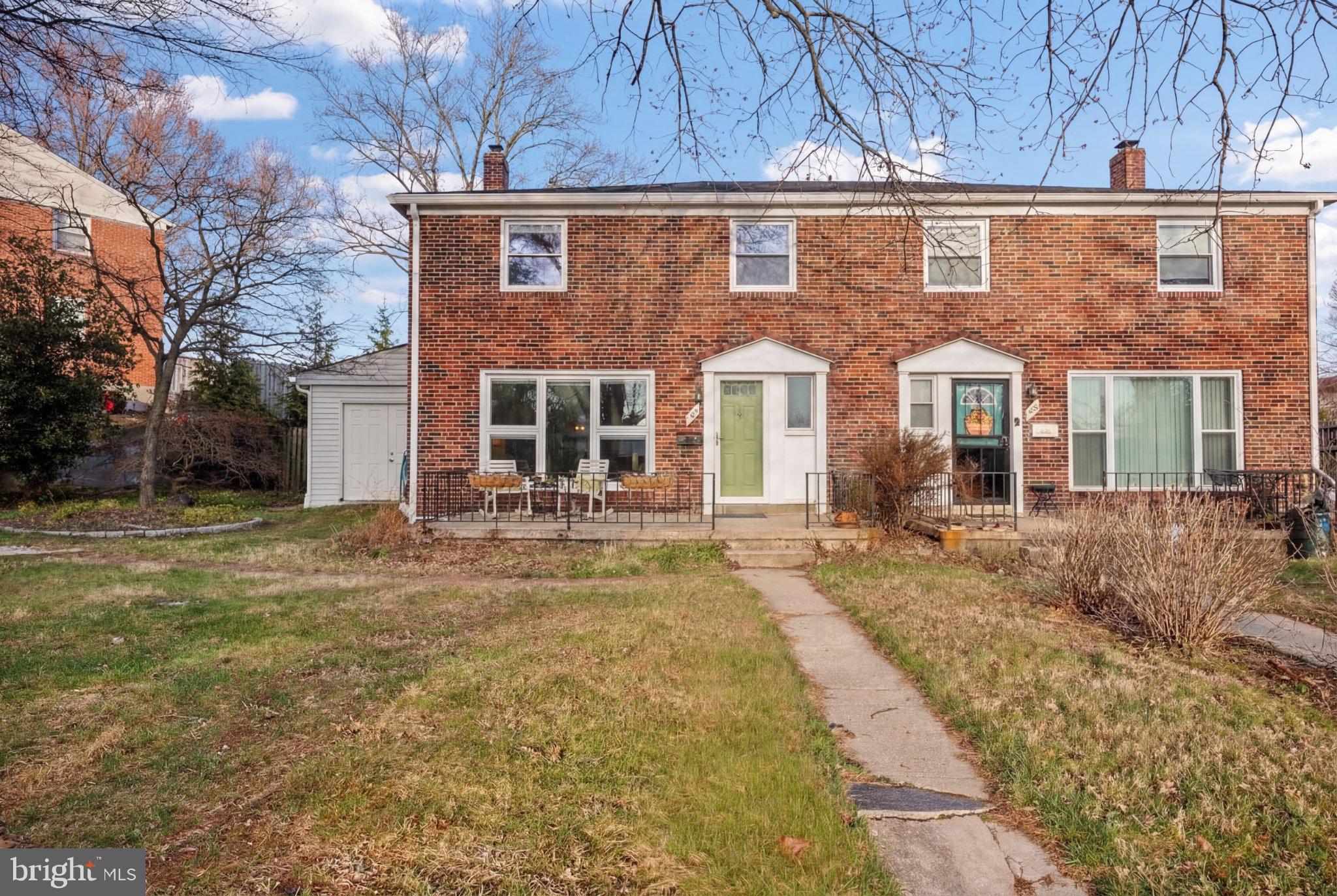 1311 Glenmont Road Baltimore, MD 21239 - Photo 44 of 49 Charming brick duplex with inviting entry.