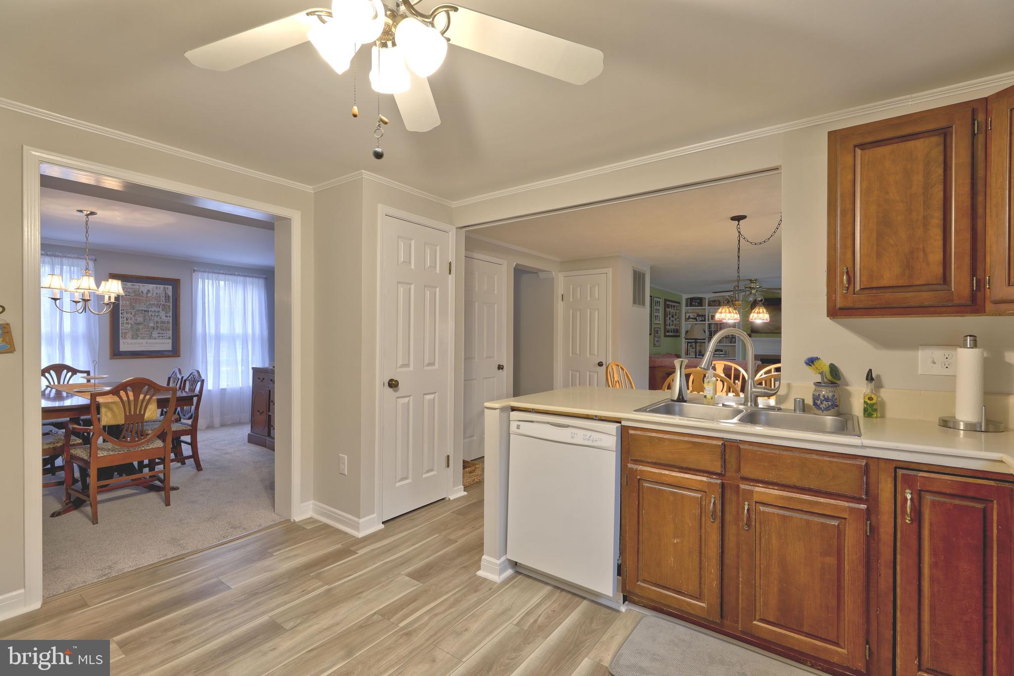 8 Meadow Drive Moorestown, NJ 08057 - Photo 18 of 36 a kitchen with sink cabinets and window