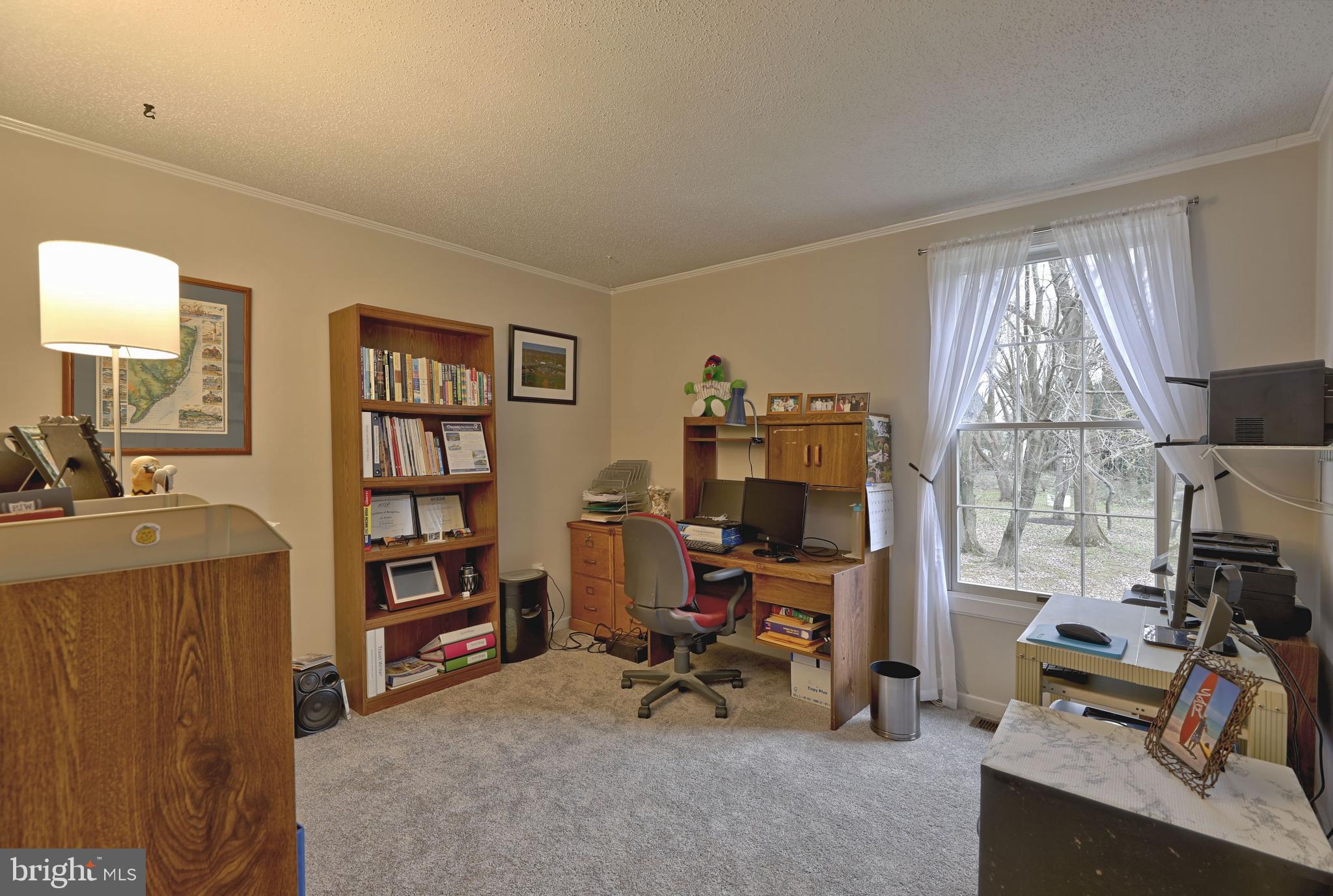 8 Meadow Drive Moorestown, NJ 08057 - Photo 31 of 36 a view of a workspace with furniture and a window