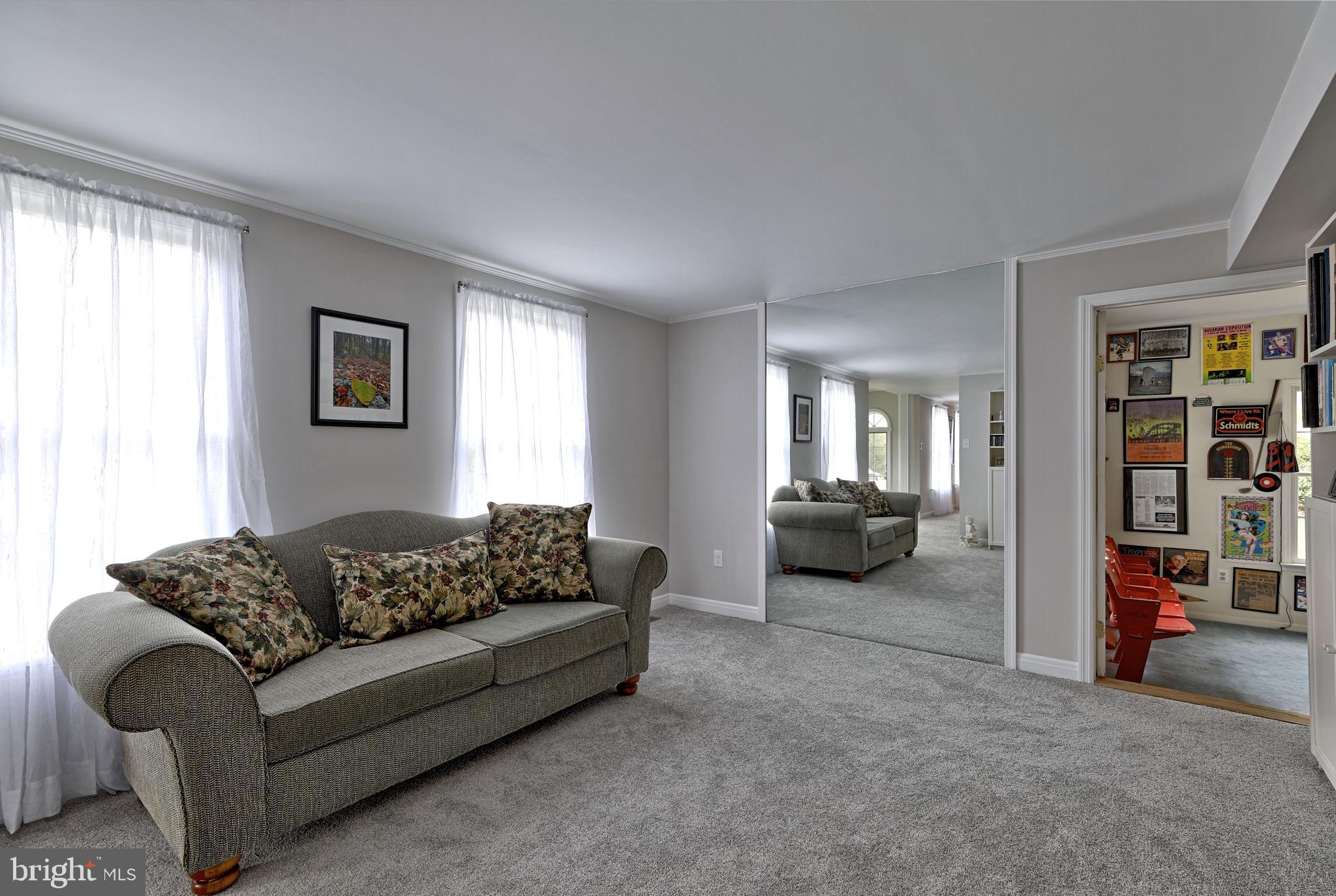 8 Meadow Drive Moorestown, NJ 08057 - Photo 8 of 36 a living room with furniture and a couch