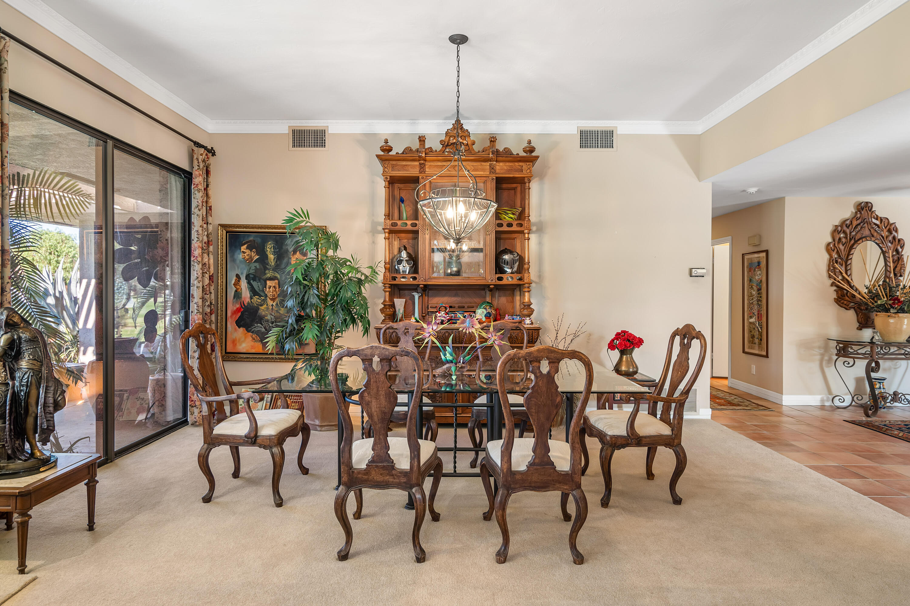 9 Swarthmore Court Rancho Mirage, CA 92270 - Photo 10 of 43 a dining room with furniture and window