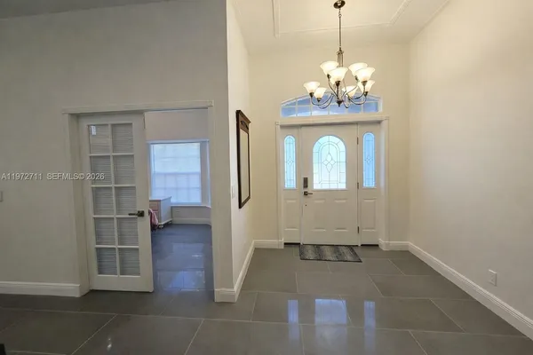 a view of a room with stair