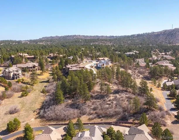 a view of city and mountain