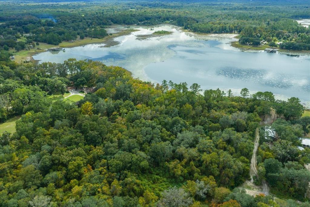 7173 West R Thomas Road Keystone Heights, FL 32656 - Photo 17 of 59 a view of a lake with a lake