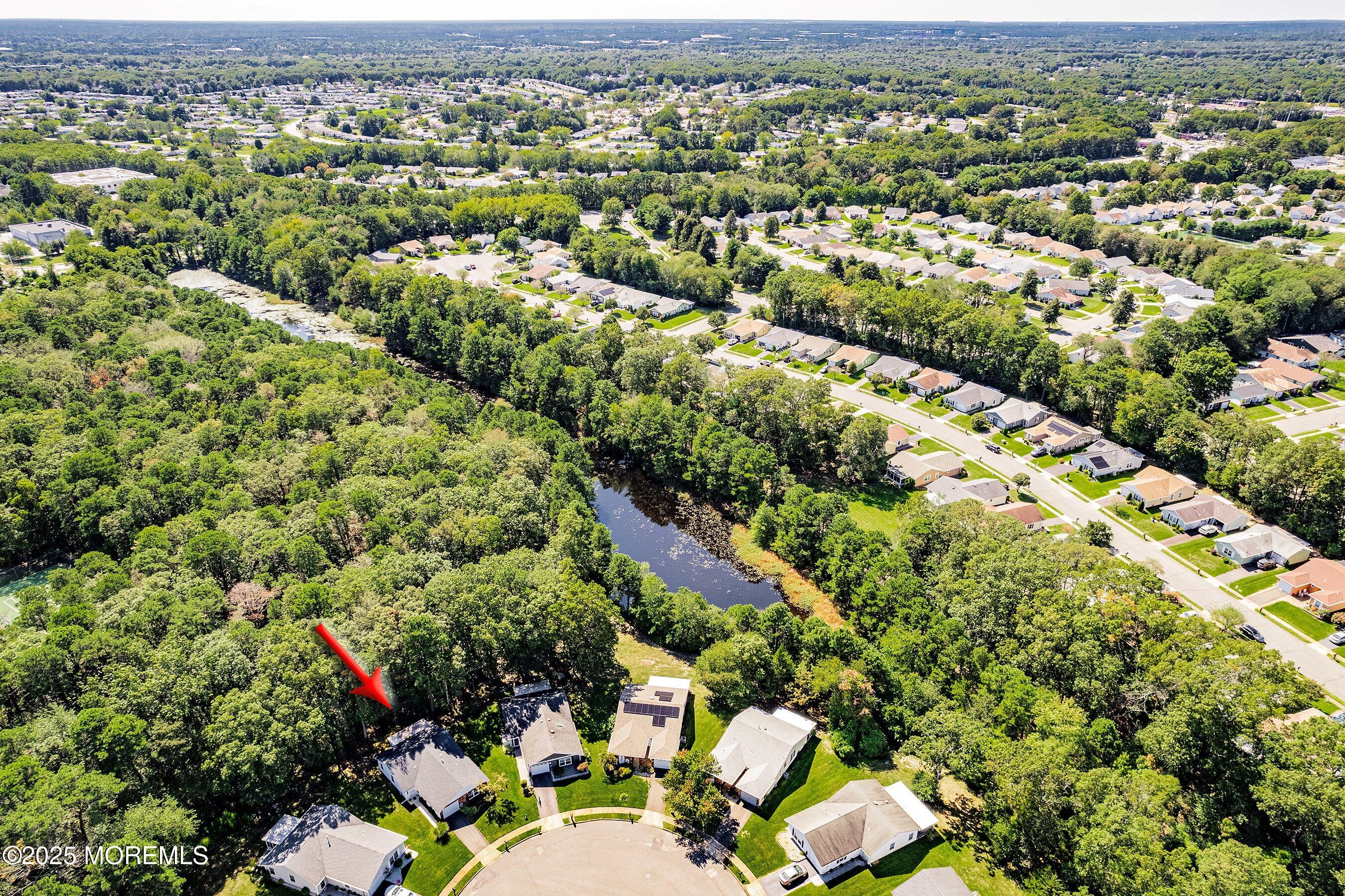 9 Whitney Court Brick, NJ 08724 - Photo 24 of 42 an aerial view of residential houses with outdoor space