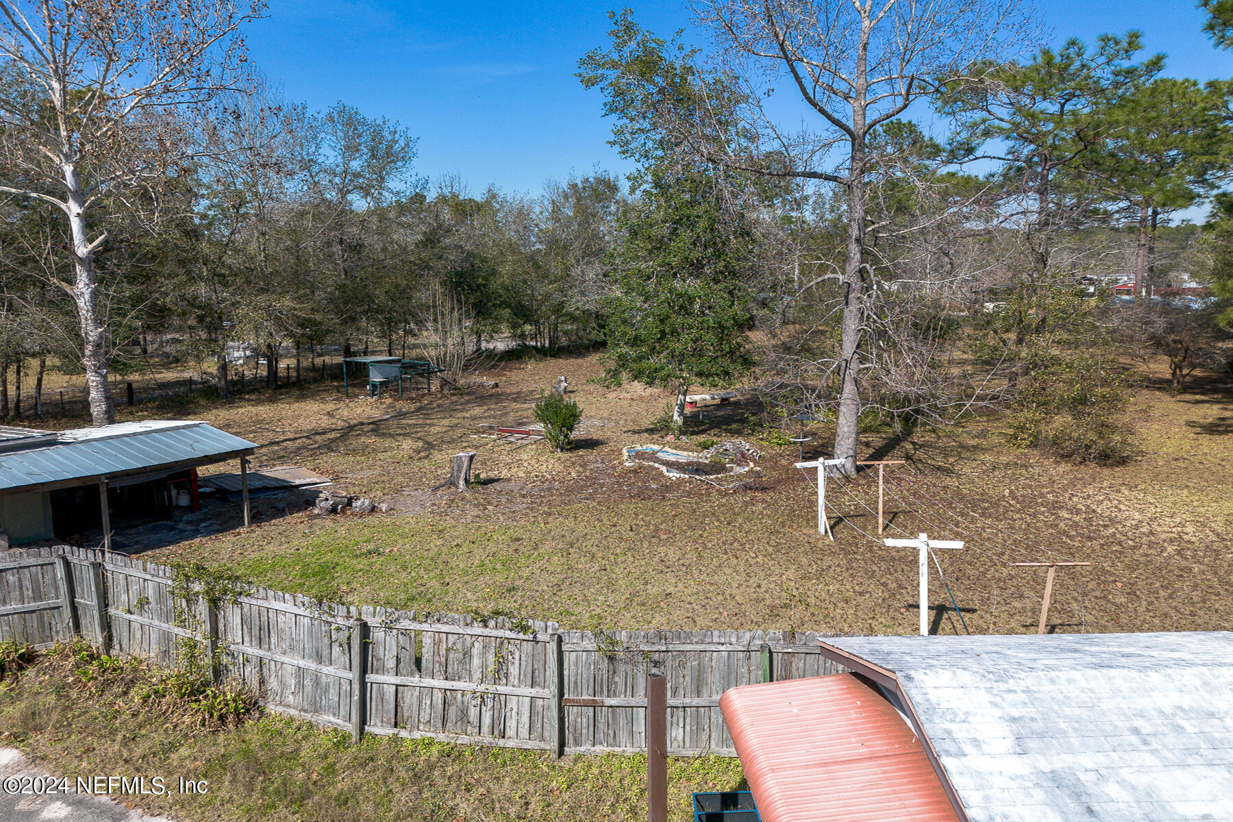 5242 Wilbur Road Middleburg, FL 32068 - Photo 16 of 22 Ext Lot Backyard b
