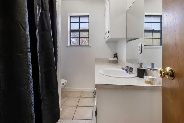 a view of water heater room