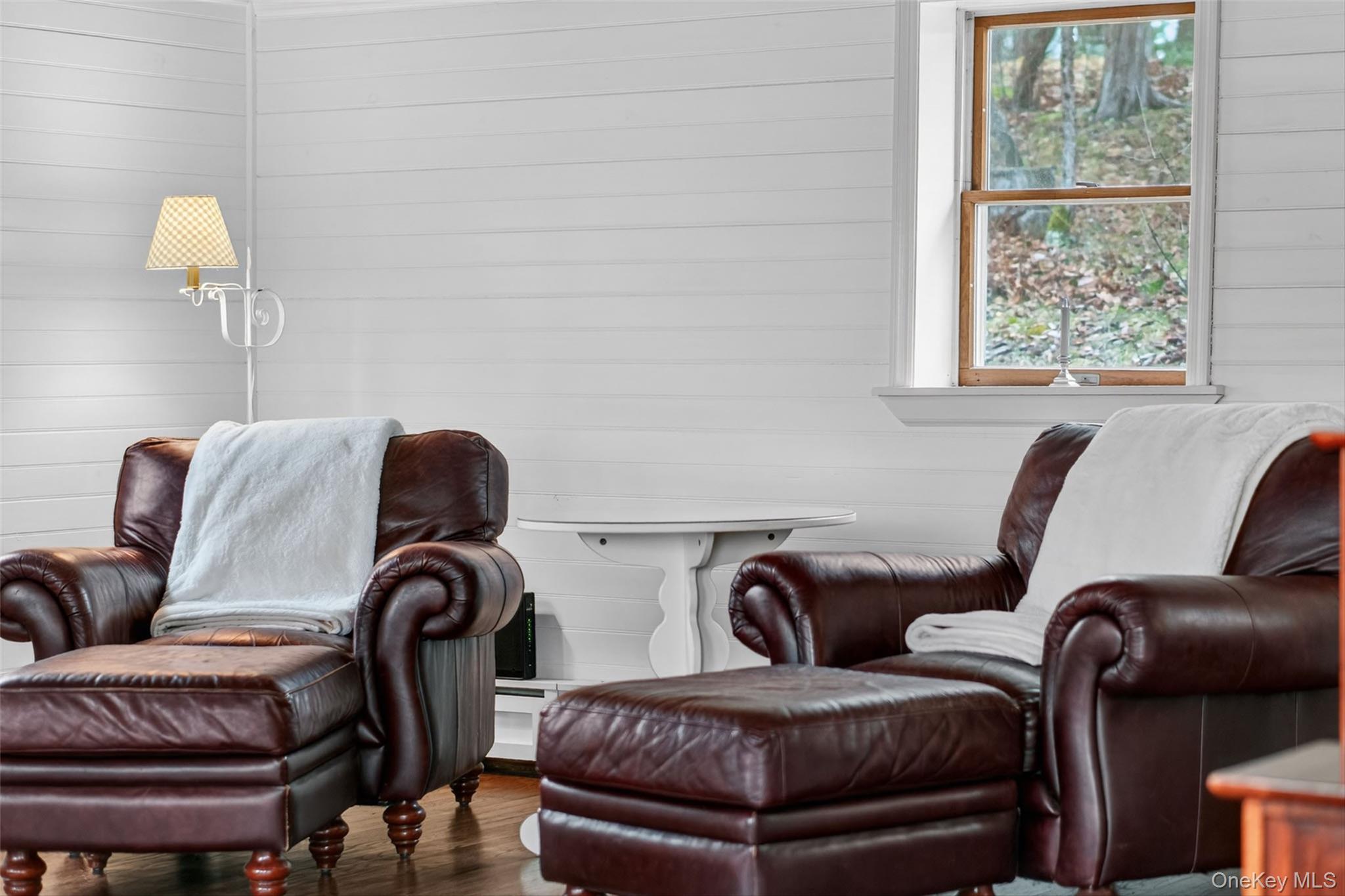 58 Oxford Springs Road Chester, NY 10918 - Photo 20 of 38 Living area with wood walls and wood finished floors