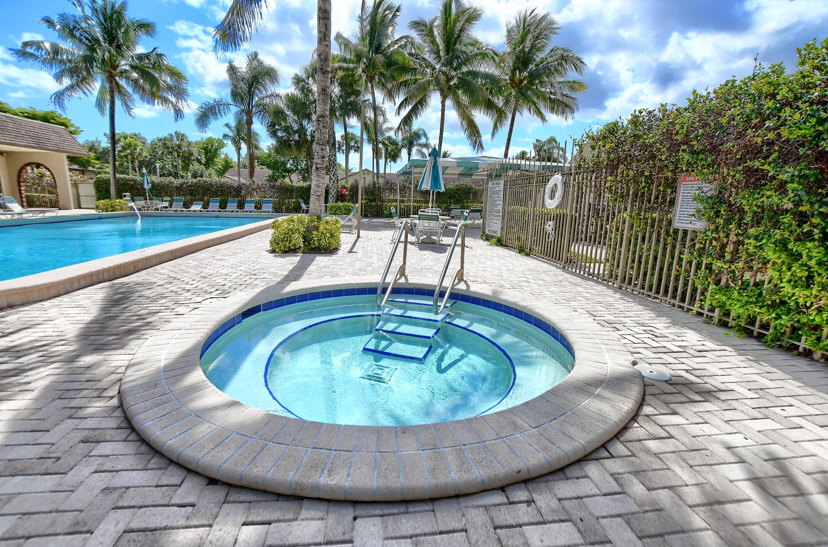 8939 Southwest 21st Court, Unit E Boca Raton, FL 33433 - Photo 38 of 38 Community Spa