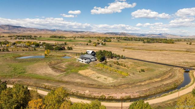 a view of an ocean and beach