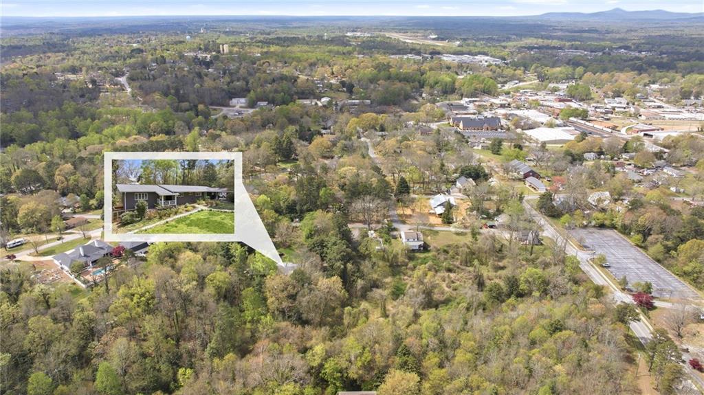 490 Maple Street Cornelia, GA 30531 - Photo 74 of 88 an aerial view of residential house with beach